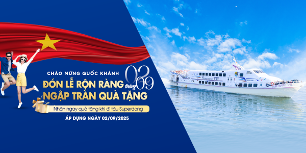 superdong quốc khánh 2/9 đón lễ rộn ràng quà tặng ngập tràn